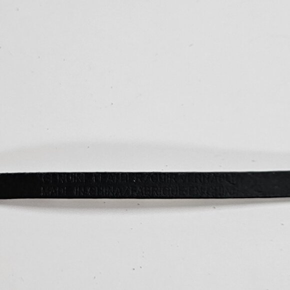 Buffalo David Bitton Belt Womens S Zebra Print Metal Buckle Real Leather Narrow - Picture 13 of 16